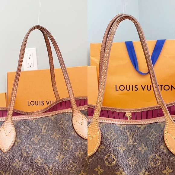 ✨NEVERFULL W/ POUCH✨ Auth PM Louis Vuitton Bag! - Picture 5 of 14